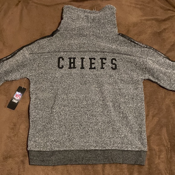 NWT KC Chiefs Fleece Turtleneck - Picture 4 of 15
